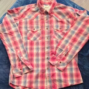 Ariat Multicolor Plaid Button-Up Shirt